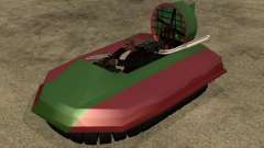 o Código de hovercraft do GTA San Andreas