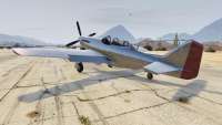 P-45 Nokota de GTA Online vista traseira