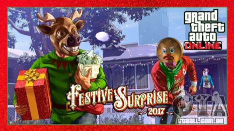 Festiva de surpresa no GTA Online