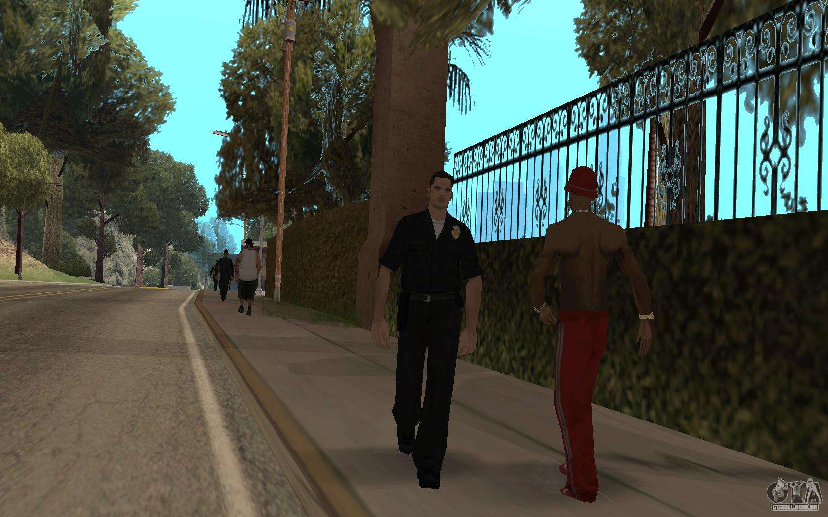 Tornar-se um POLICIAL no GTA San Andreas