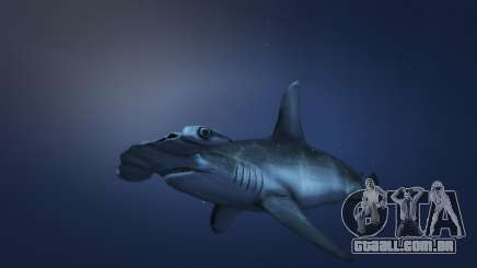 O tubarão-martelo no GTA 5