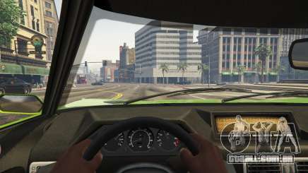 A vista do Cockpit em GTA 5