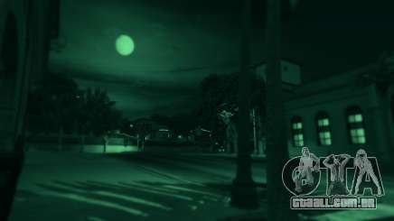 A visão da noite em GTA 5