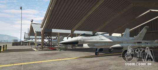 Grand Theft Auto 5: Dicas e Guias : Modo fácil de roubar o caça P-966 Lazer  Jet Fighter