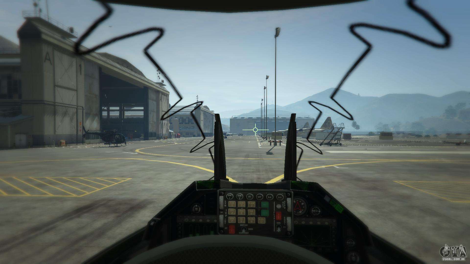 GTA 5: jogador faz manobras 'impossíveis' pilotando um caça militar