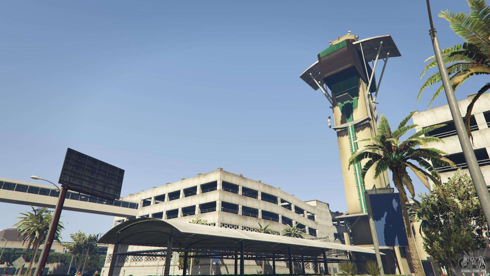 Como chegar no aeroporto de GTA 5