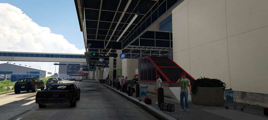 Como chegar no aeroporto de GTA 5