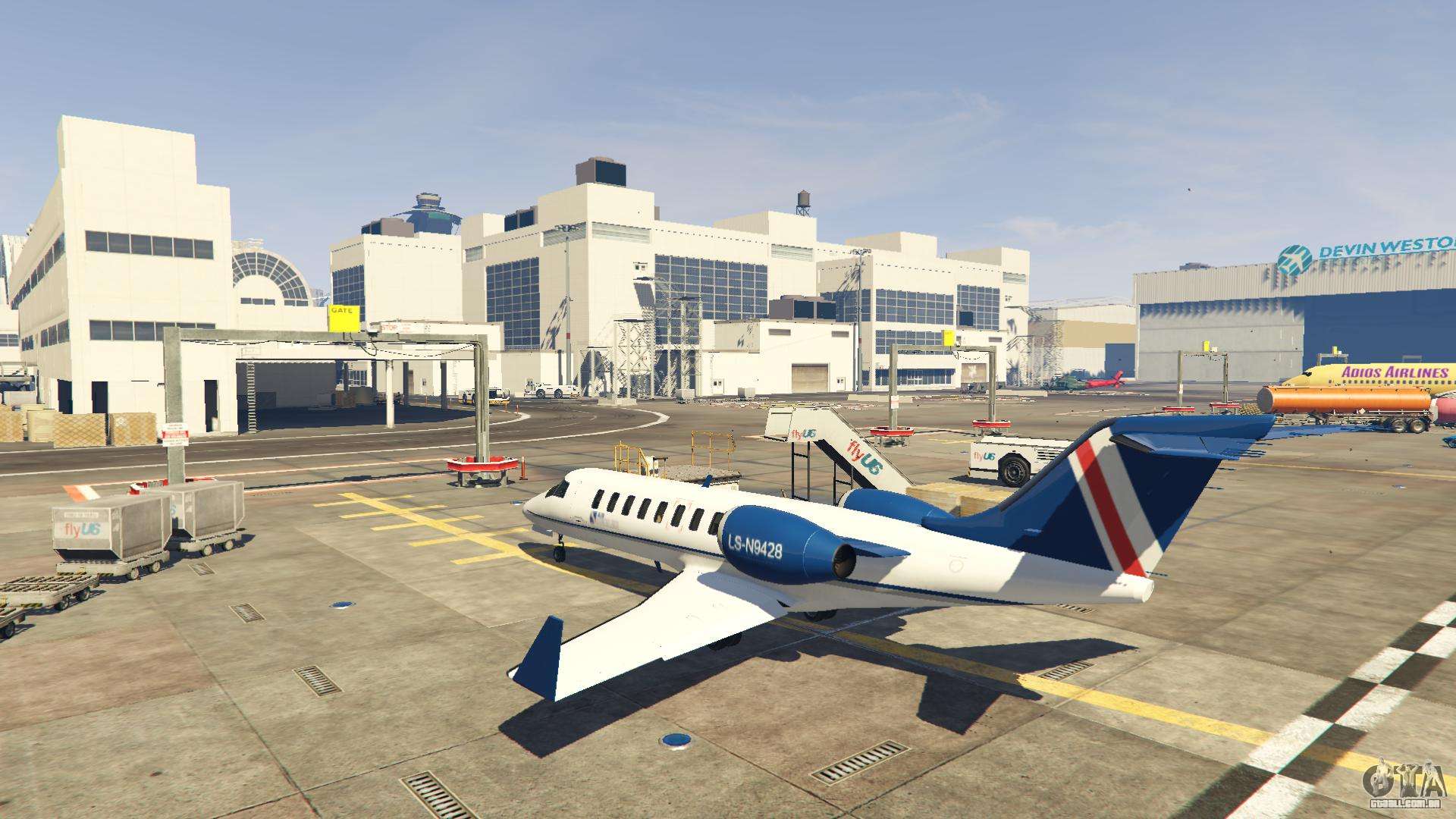 Mapa Aeroporto do GTA V - GTA 5