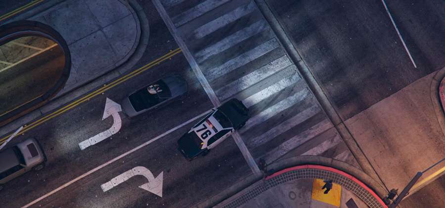 Ajuste-Polizei-Auto en el GTA 5
