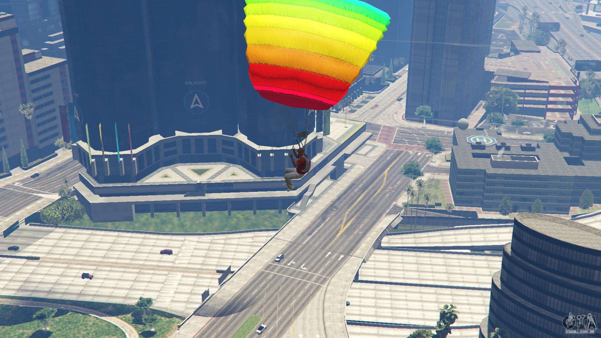 Salto de Paraquedas!  GTA V [PT-BR] 