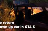 Uma maneira de voltar a explodido carro GTA 5