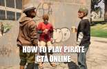 Formas de jogar um pirata em GTA 5 online