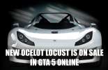 Ocelot Locust agora em GTA 5 Online
