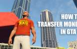 A transferência de dinheiro em GTA 5 online