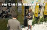 Para encontrar a garota de Michael em GTA 5