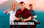 Os personagens de GTA 5 e onde encontrá-los
