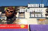 Para comprar uma máscara de uma coruja em GTA 5