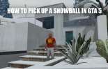 Maneiras de tomar a luta de bolas de neve GTA 5