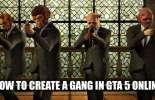 Como criar uma gangue de GTA 5 online