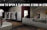 Maneiras de abrir uma loja de roupas em GTA 5