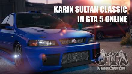 Karin Sultan Classic foi colocado à venda em GTA 5 Online