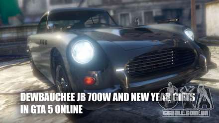 Que dons e um carro novo esperam jogadores de GTA 5 Online