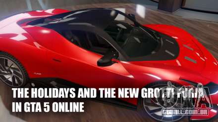 Novo carro no GTA 5 On-line e atmosfera festiva no jogo