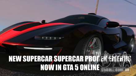 Supercarro Progen Emerus está agora disponível em GTA 5 Online