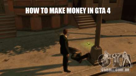 Ganhar dinheiro no GTA 4
