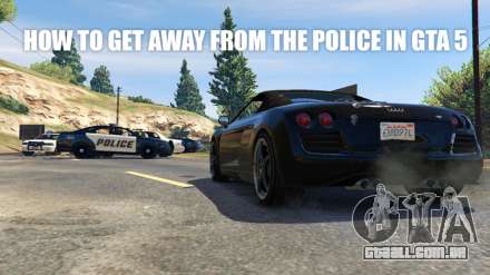 Como fugir da polícia em GTA 5