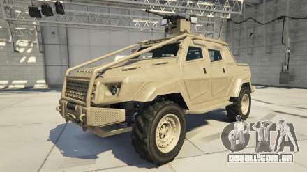 HVY Insurgent Pick-Up Custom de GTA 5 - características, descrição e imagens