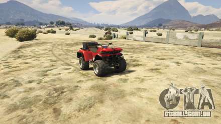 Nagasaki Blazer Lifeguard do GTA 5 - imagens, características e descrição do ATV.