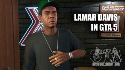 A descrição do personagem Lamar Davis no jogo GTA 5: o que dá na versão online