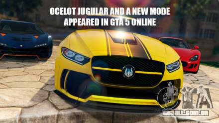 Ocelot Jugular e um novo modo apareceu em GTA 5 Online