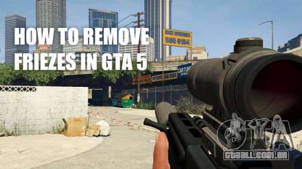 Como remover o congelamento de GTA 5 online