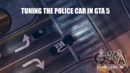 Como ajustar um carro da polícia em GTA 5