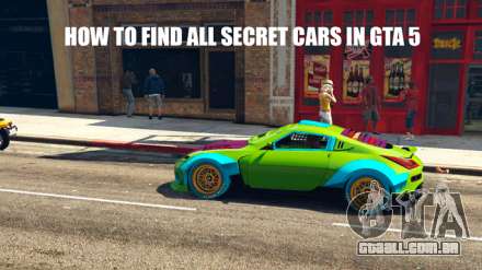 Como encontrar o GTA 5 carros secretos