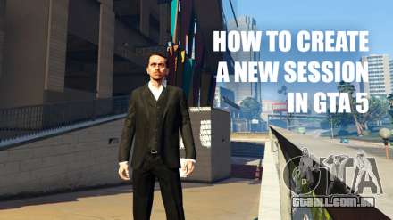 Criar uma sessão no GTA 5 online