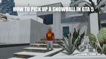 Como tirar luta de bolas de neve no GTA 5