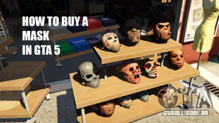 Como comprar a máscara de GTA 5