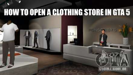 Como verificar a loja de roupas em GTA 5