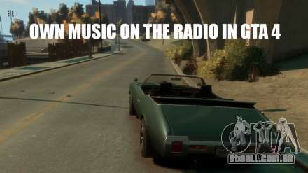 A música no rádio do GTA 4