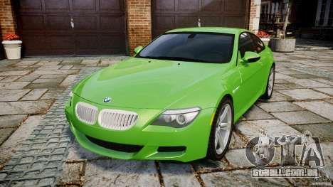 BMW M6 2010 v1.0 para GTA 4