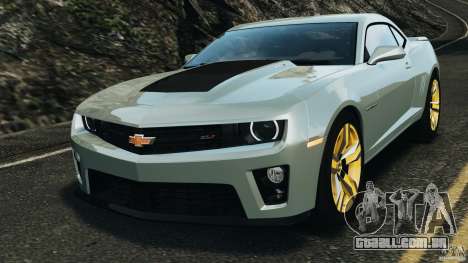 Chevrolet Camaro ZL1 2012 v1.2 para GTA 4