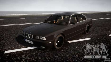 BMW 5 Series E34 540i 1994 v3.0 para GTA 4