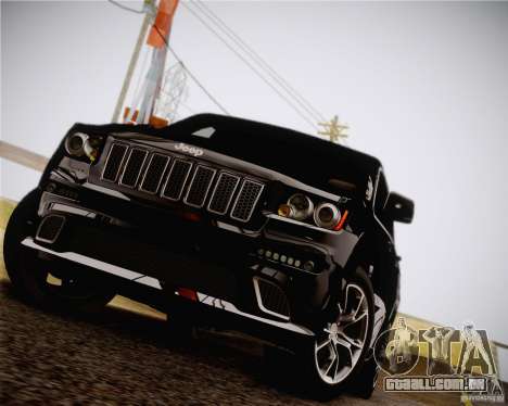 Jeep Grand Cherokee SRT-8 2012 para GTA San Andreas