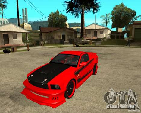Ford Mustang Red Mist Mobile para GTA San Andreas