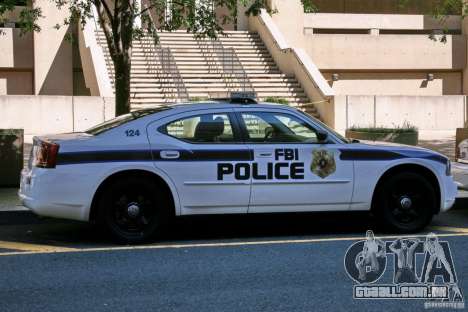 Dodge Charger FBI Police para GTA 4