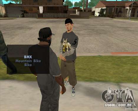 Compra uma garrafa do Grove para GTA San Andreas