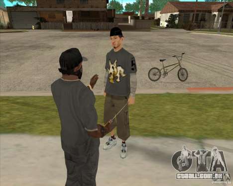 Compra uma garrafa do Grove para GTA San Andreas